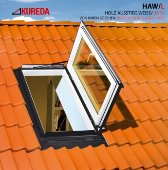 1zuMaß Dachfenster® mit Dachausstiegsfunktion